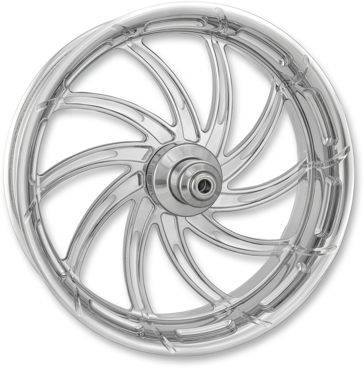 Performance Machine (PM) Wheel - Supra - Front - Dual Disc/With ABS - Chrome - 21x3.5 - '08+ FL
