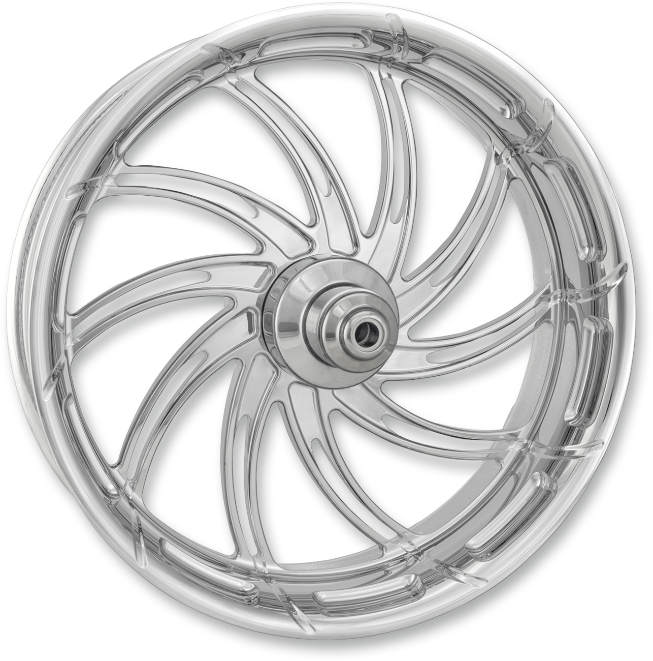 Performance Machine (PM) Wheel - Supra - Front - Dual Disc/With ABS - Chrome - 21x3.5 - '08+ FL