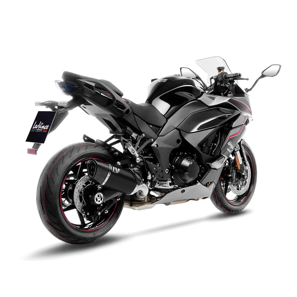 LeoVince Lv-14 R Black Edition (15639BU) - for KAWASAKI | NINJA 1000 SX/TOURER | 2020 - 2024 - image 4 of 10