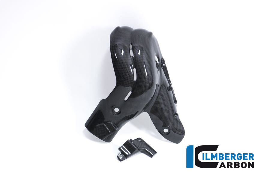 Ilmberger Carbon Exhaust Protection Set Ducati Panigale Streetfighter V4 / V4 S - Gloss