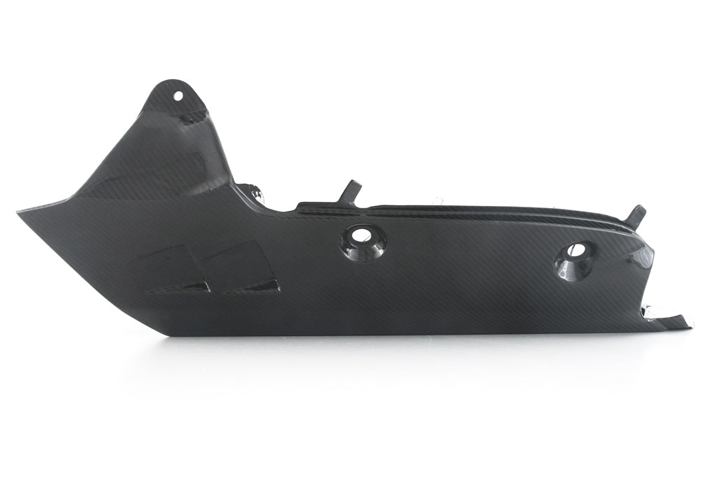 Fullsix Carbon BELLY PAN RACE R1M - After Market Exhaust Without CAT