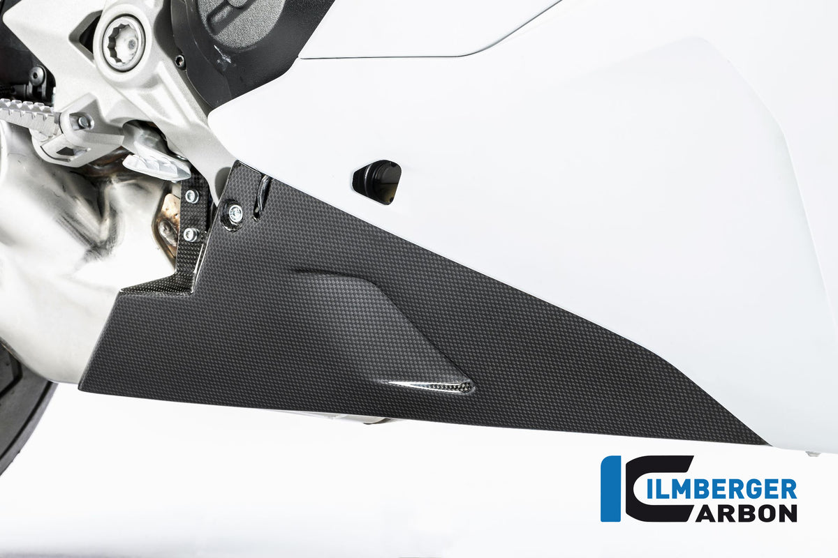 Ilmberger Carbon Rear Belly Pan Ducati Supersport 939 - Gloss
