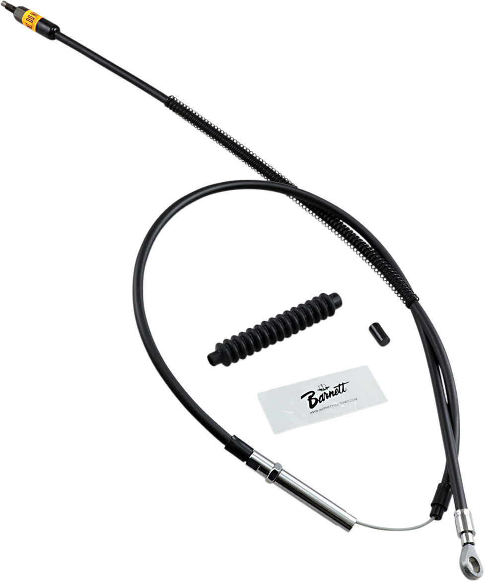 Barnett High-Efficiency Black Vinyl Clutch Cable - Standard Size