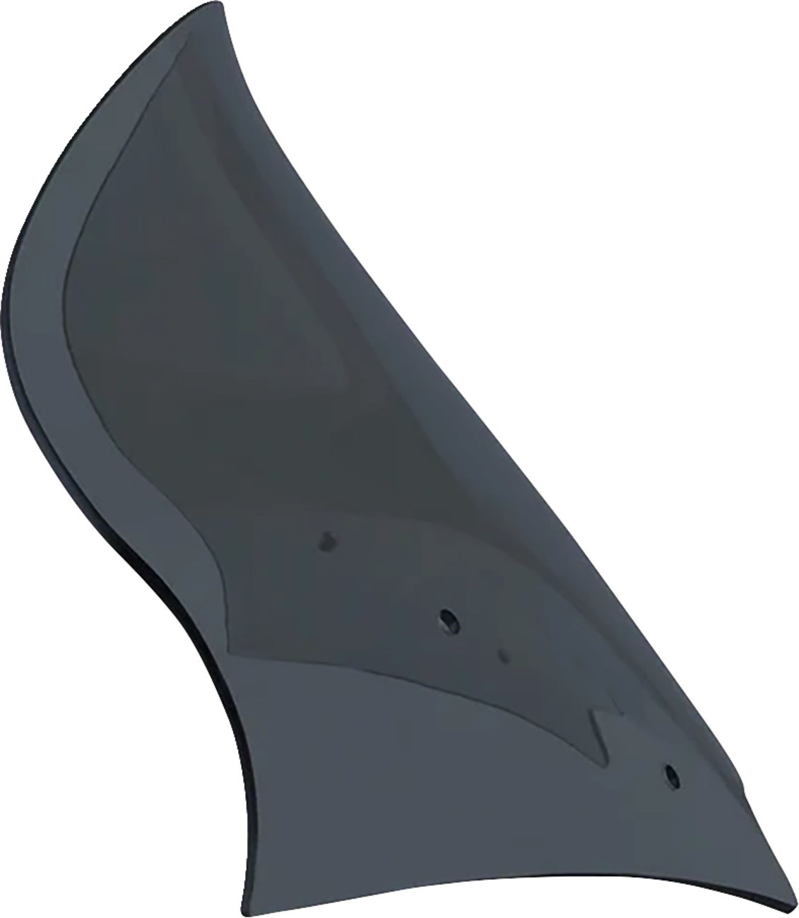 Klock Werks Pro-Touring Flare® Windshield - 12" - Dark Smoke - '23-'25 FLTRX