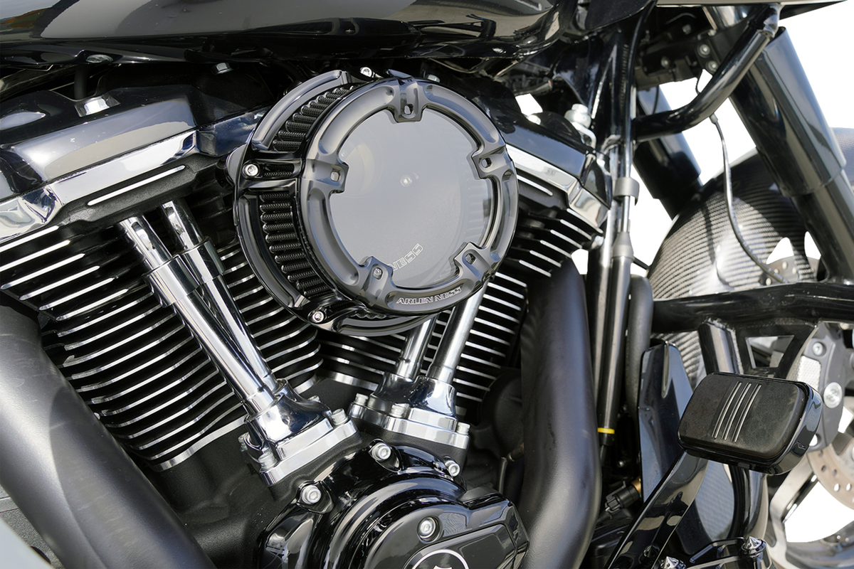 Arlen NESS Method™ Clear Series Air Cleaner - All Black