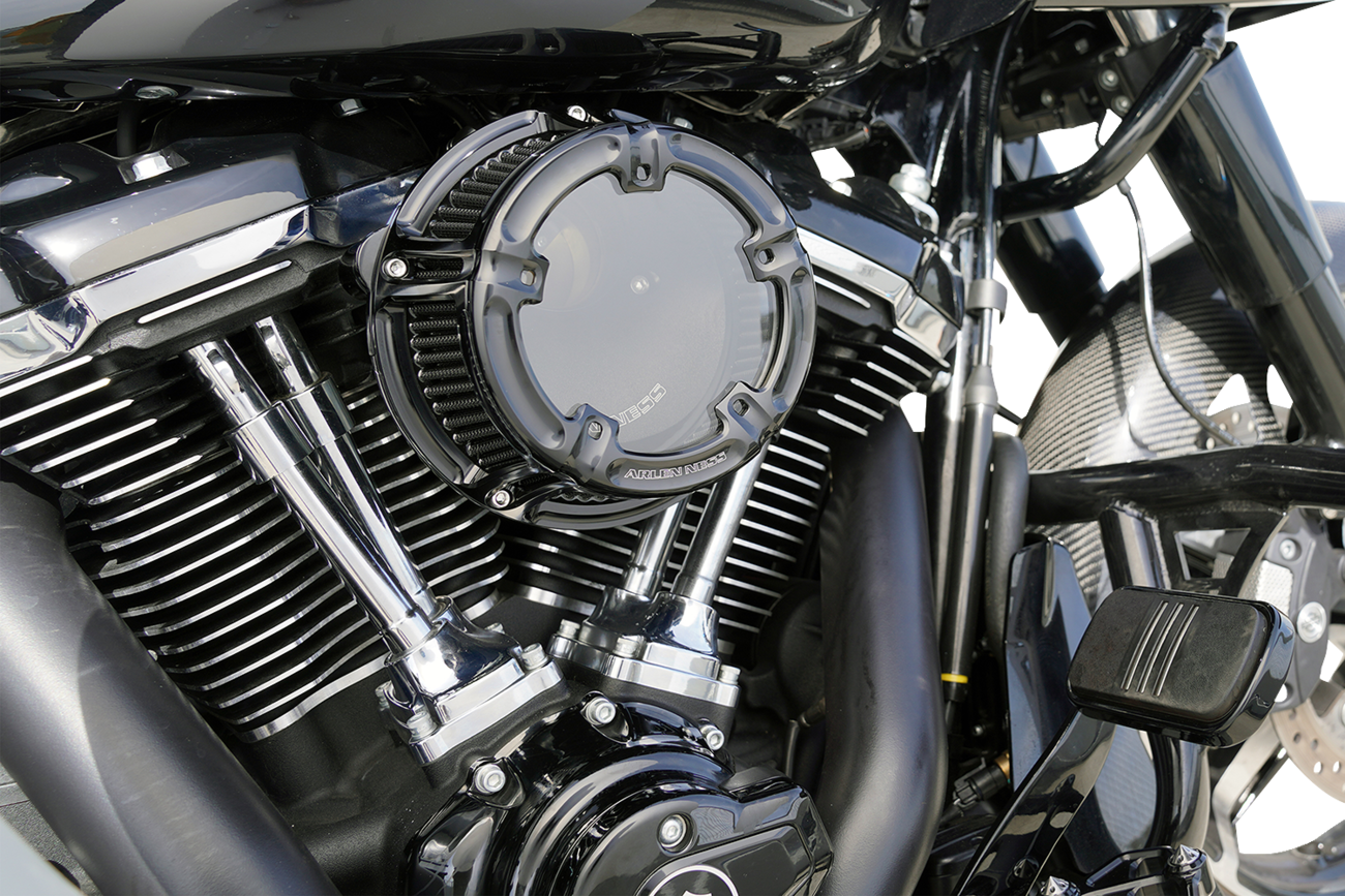 Arlen NESS Method™ Clear Series Air Cleaner - All Black