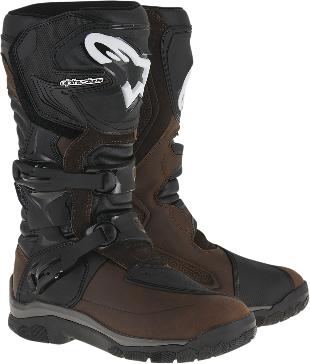 Alpinestars Corozal Adventure Drystar® Oiled Leather Boots - Brown - US 8 / EU 42