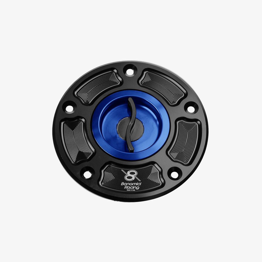 Bonamici Racing Tank Cap - Suzuki GSX-R 600-750-1000 - GSX-S 750-1000 - GSX-8S-8R - Blue