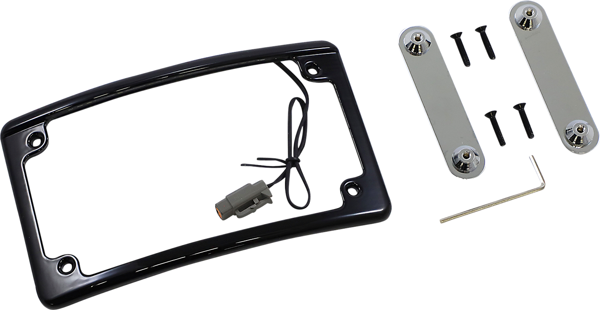 Custom Dynamics Radius LED License Plate Frame For CVO™