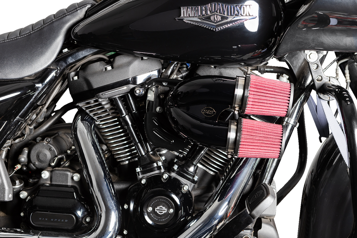 S&S Cycle Tuned Induction Air Cleaner Kit - Gloss Black