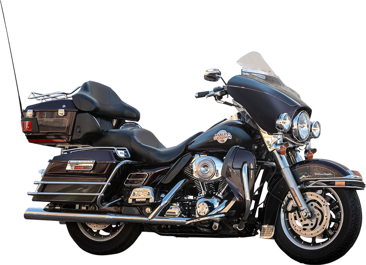 Klock Werks Flare® Windshield - 6-1/2" - Clear - '96-'13 FLH