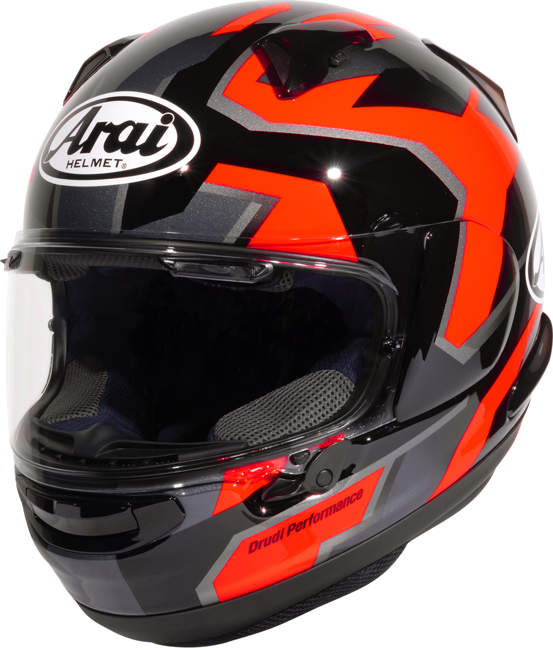ARAI Helmets Signet-X Robotik Helmet - Black / Gloss / Gray / Red / L
