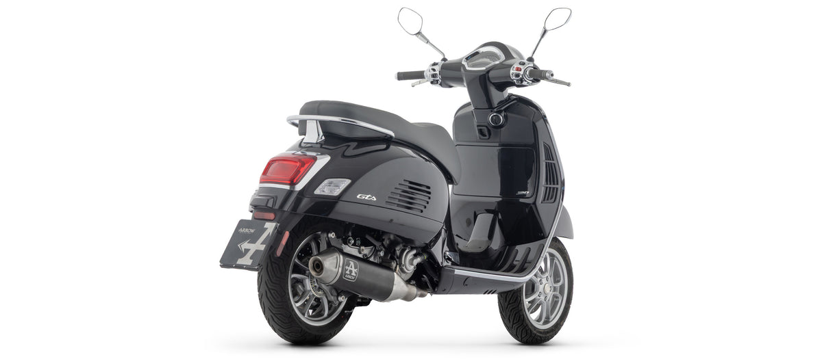 53051AN Racing Full System With Urban Aluminium Dark Slip On With Steel End Cap