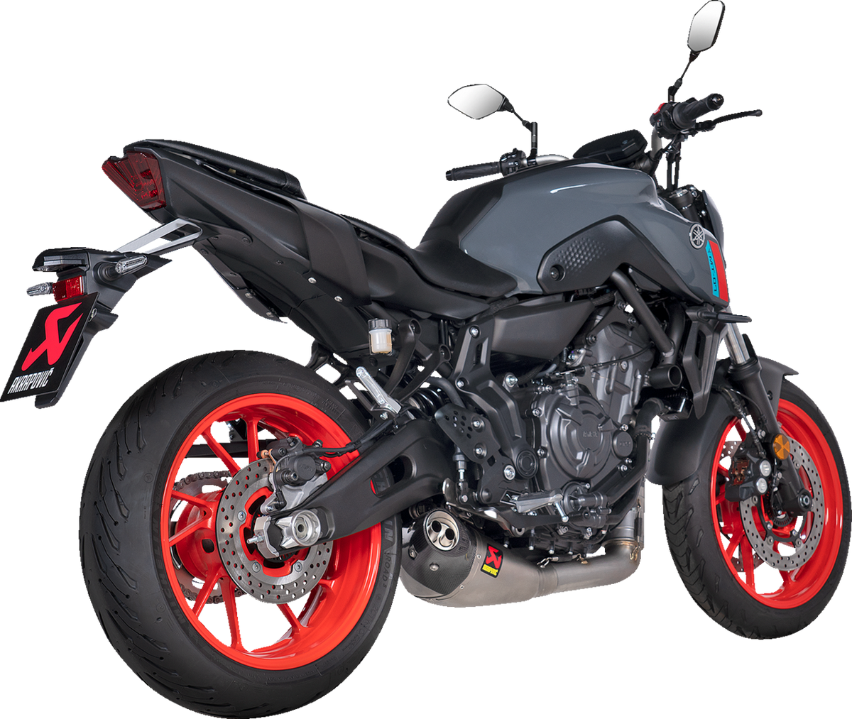 Akrapovic Racing Line Exhaust System - Titanium - Yamaha MT-07/XSR 700