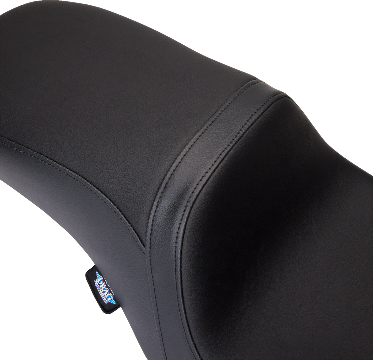 Drag Specialties Seats Predator 2-Up Seat - Vinyl - Black - Smooth - W/O Backrest - FLH/FLT '08-'24