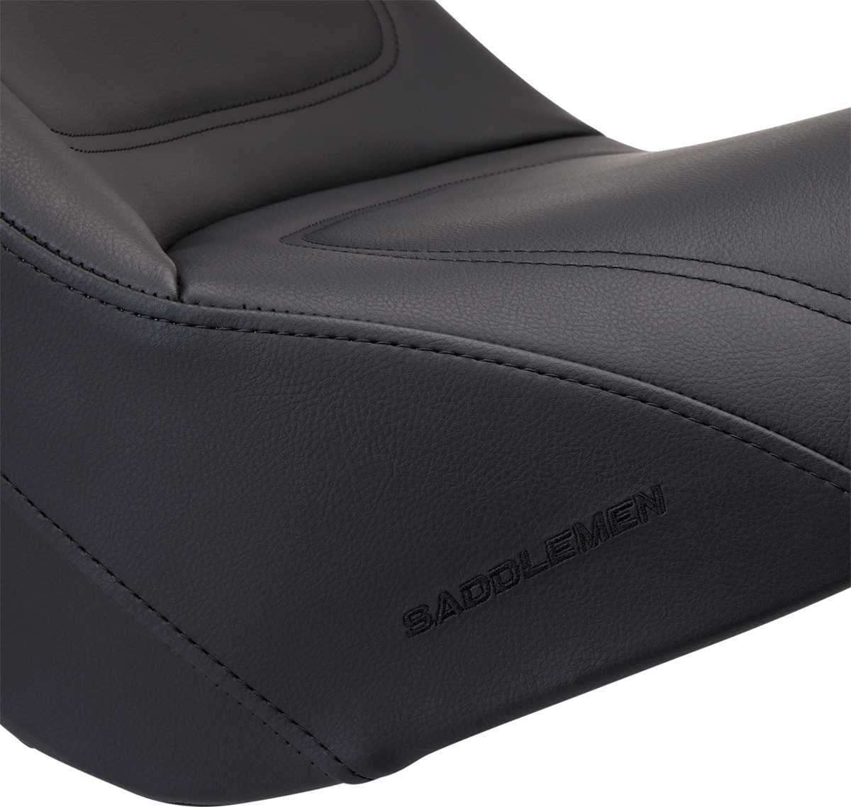 Saddlemen Seat - Explorer™ - Without Backrest - Stitched - Black - VN900