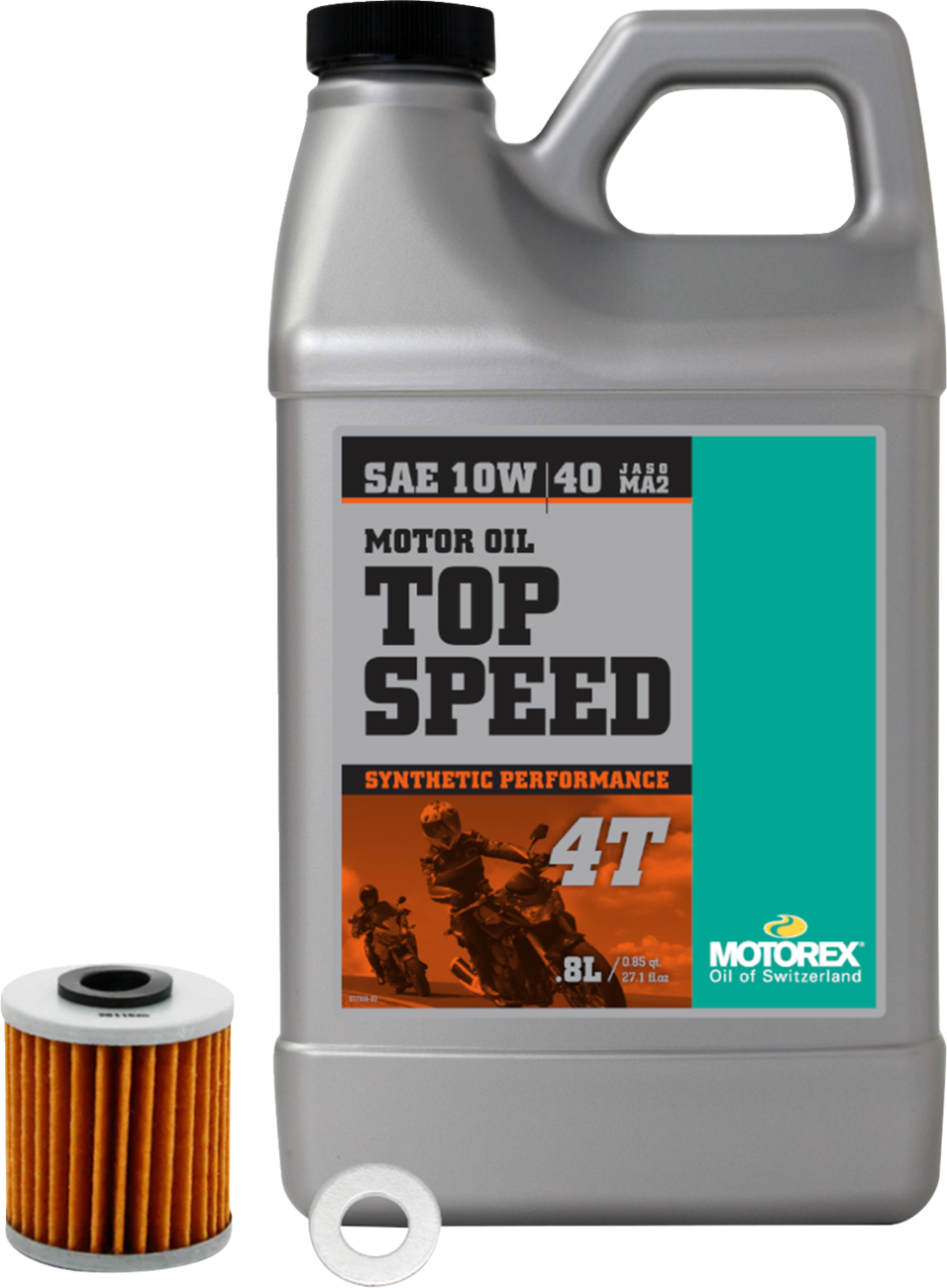 Motorex Oil Change Kit - Kawasaki KX 250 - 10w-40