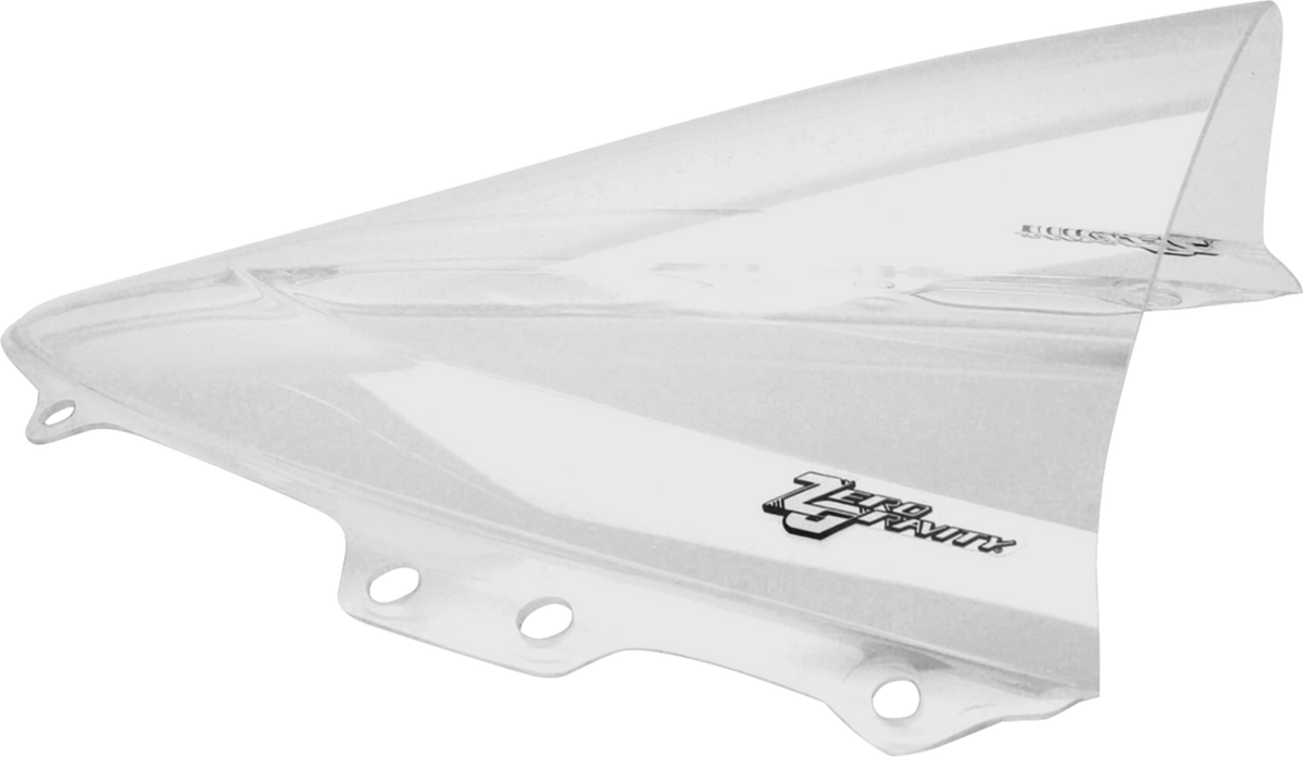 Zero Gravity Double Bubble Windscreen - Clear - GSXR 6/750