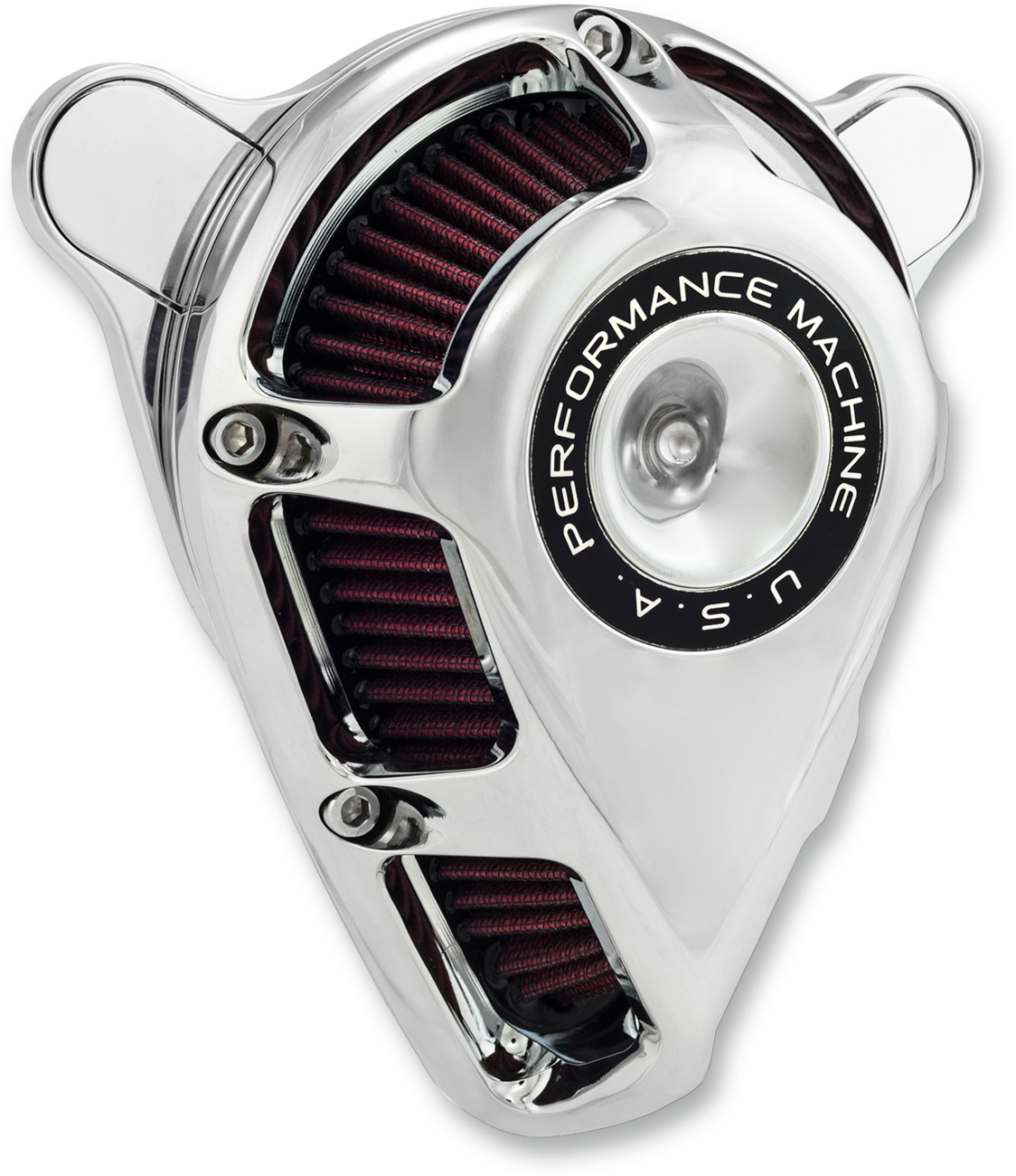 Performance Machine (PM) Jet Air Cleaner Kit - Chrome