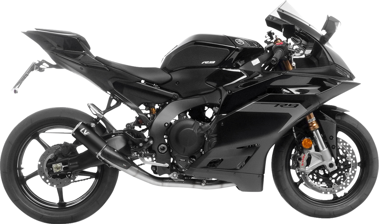 LeoVince 3-Into-1 LV Corsa Exhaust System - Black - YZF-R9