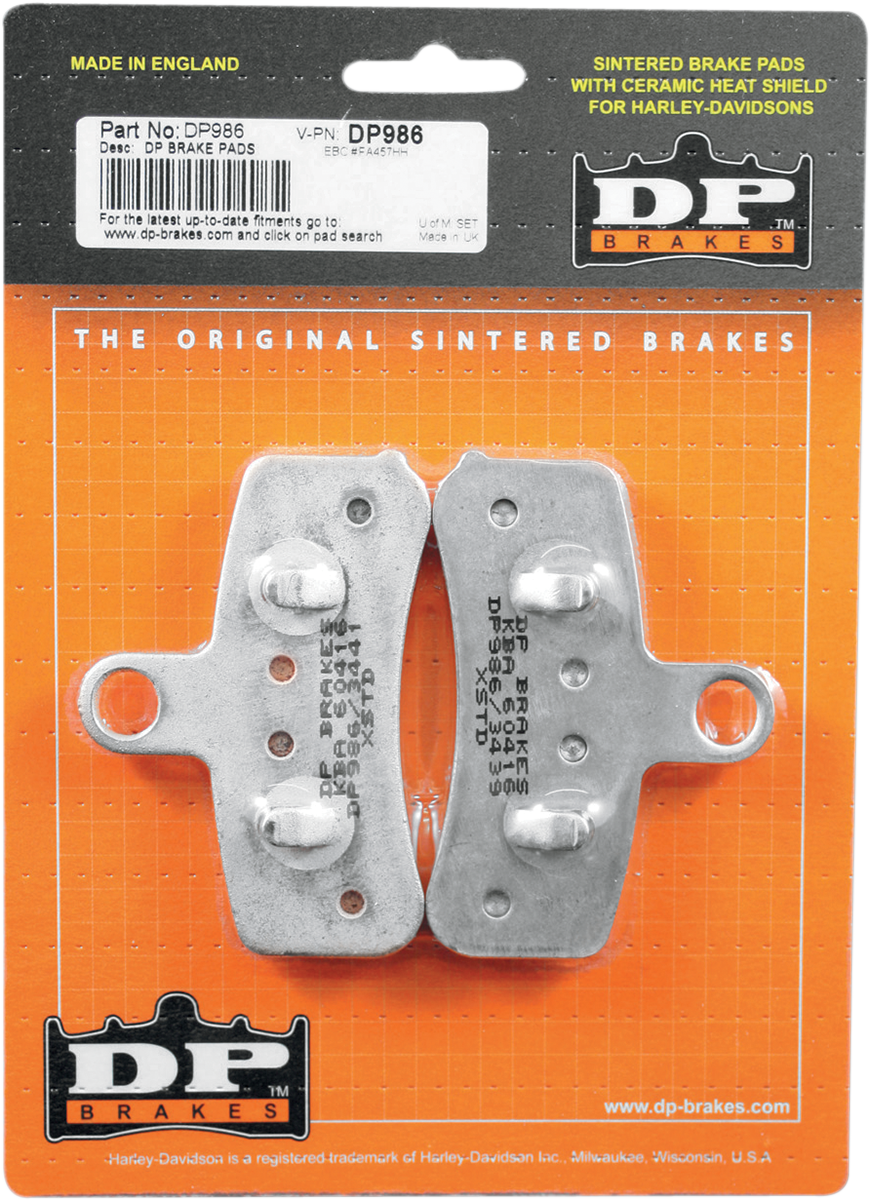 DP Brakes Sintered Brake Pads