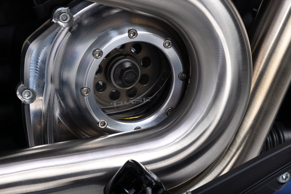 Trask Assault Series Cam Cover - Raw Machined - M8