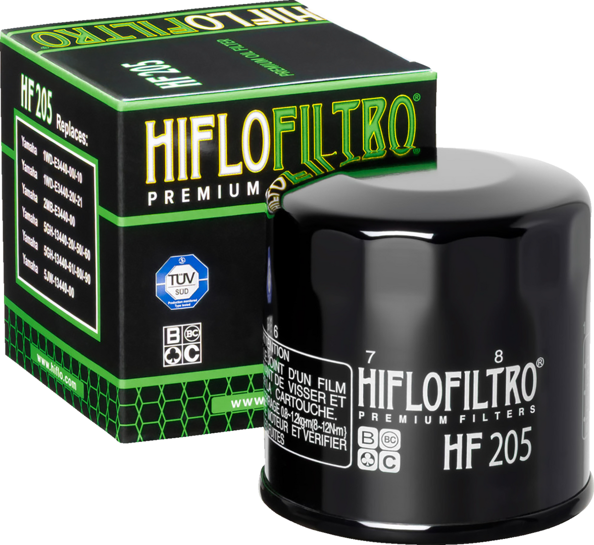 Hiflofiltro Oil Filter - Black