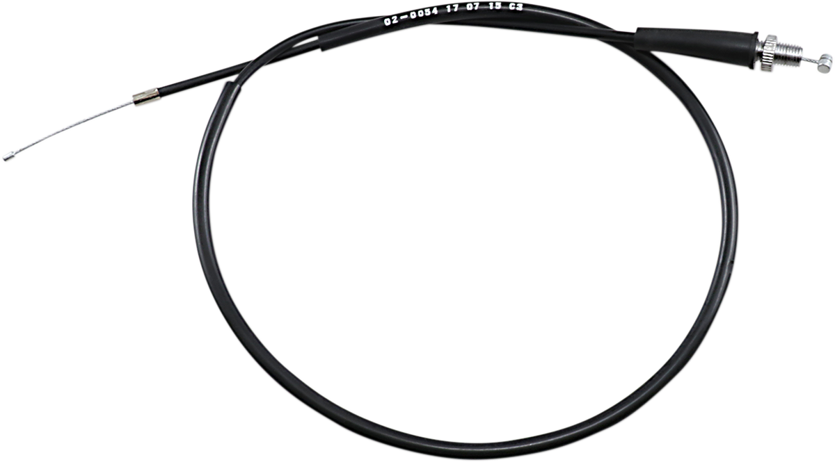Motion Pro Black Vinyl Throttle Cable - Pull - '83-'85 ATC200