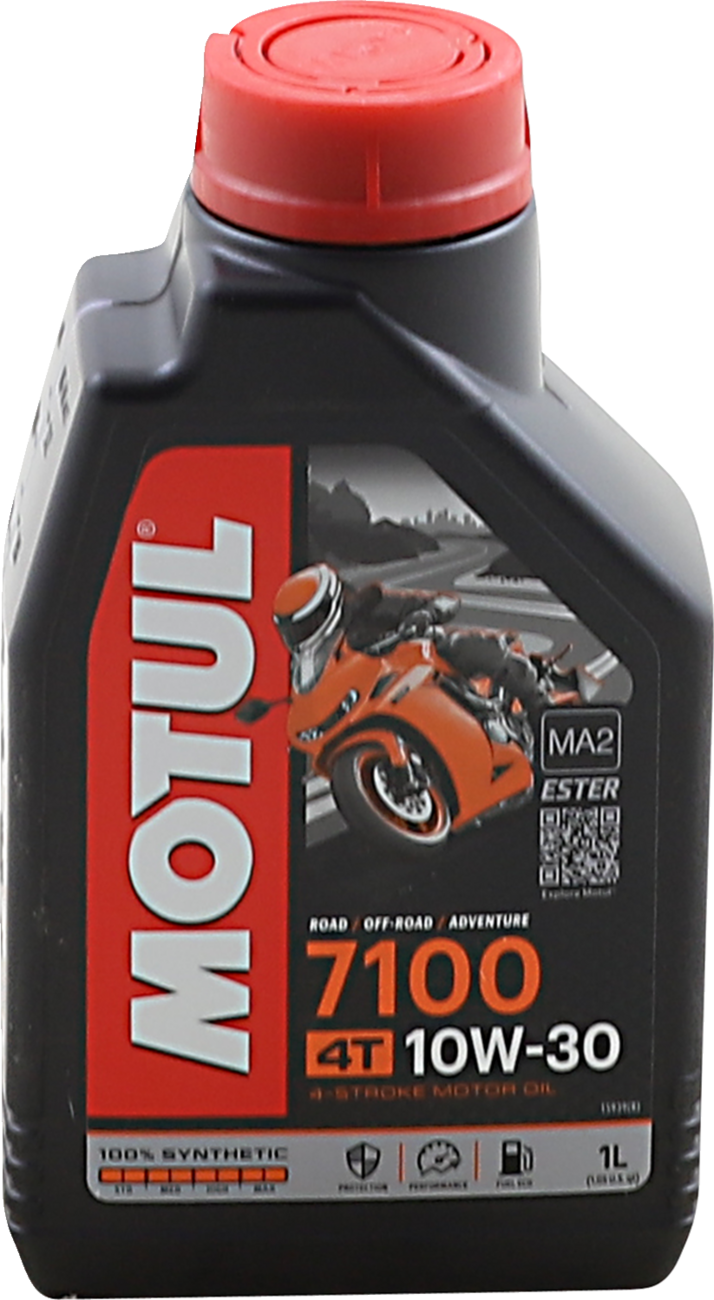Motul 7100 4T Synthetic Oil - 10w-30 - 1L
