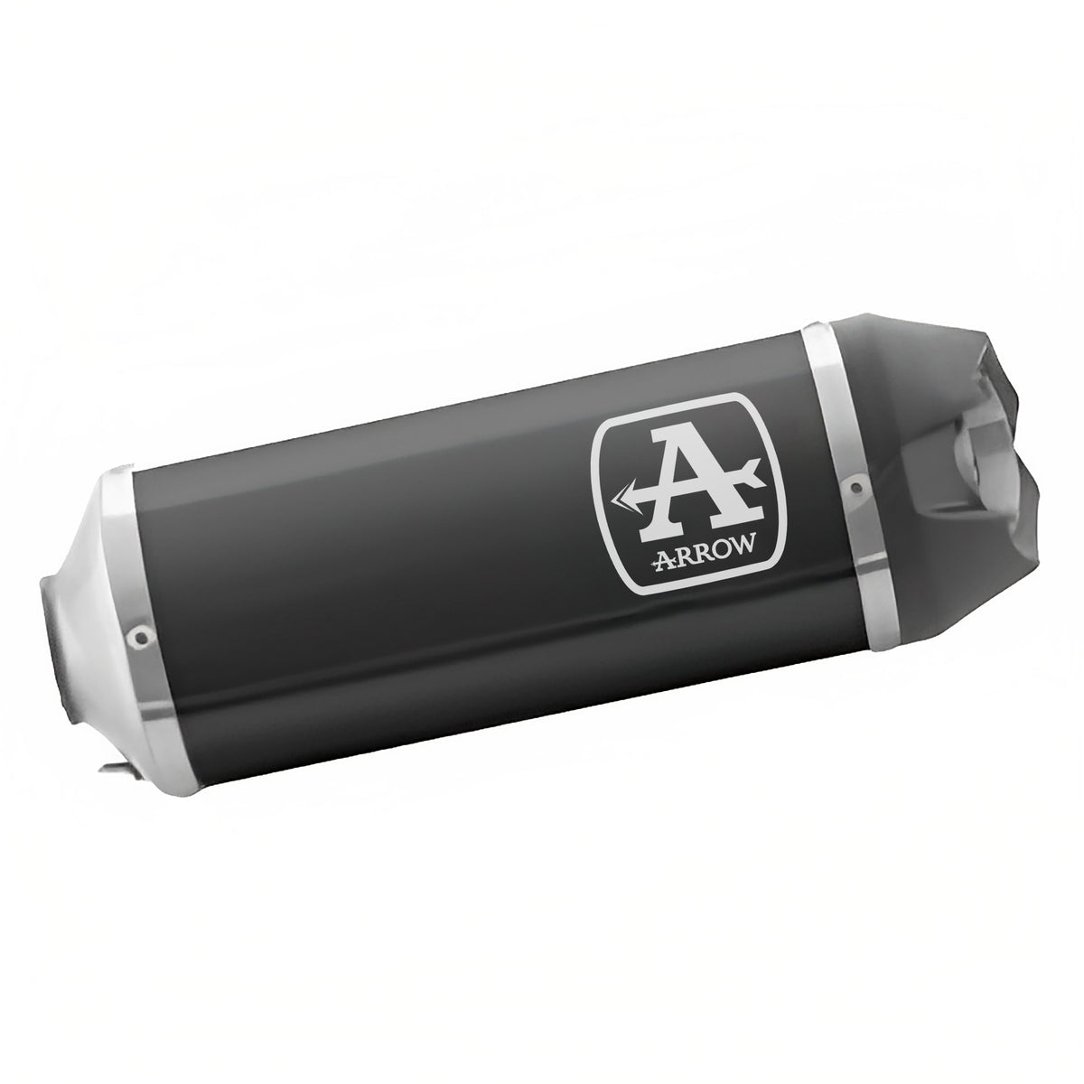 Arrow 71929AKN Indy Race Aluminium Dark Slip On With Carbon End Cap