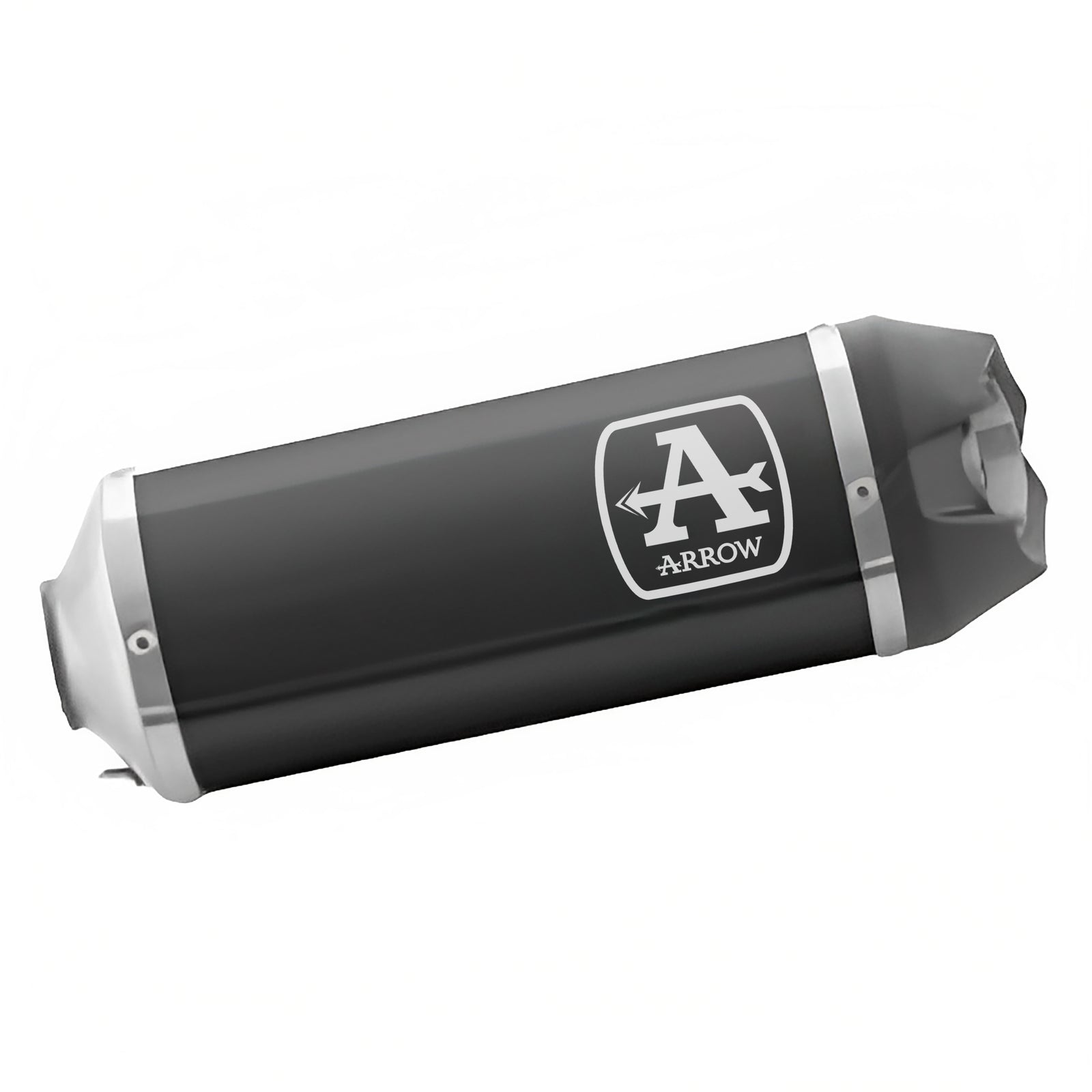 Arrow 71929AKN Indy Race Aluminium Dark Slip On With Carbon End Cap