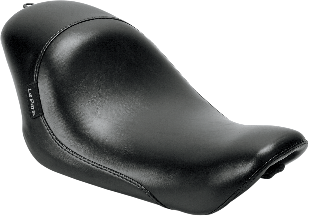 Le Pera Silhouette Solo Seat - Smooth - Black - XL '07-'09