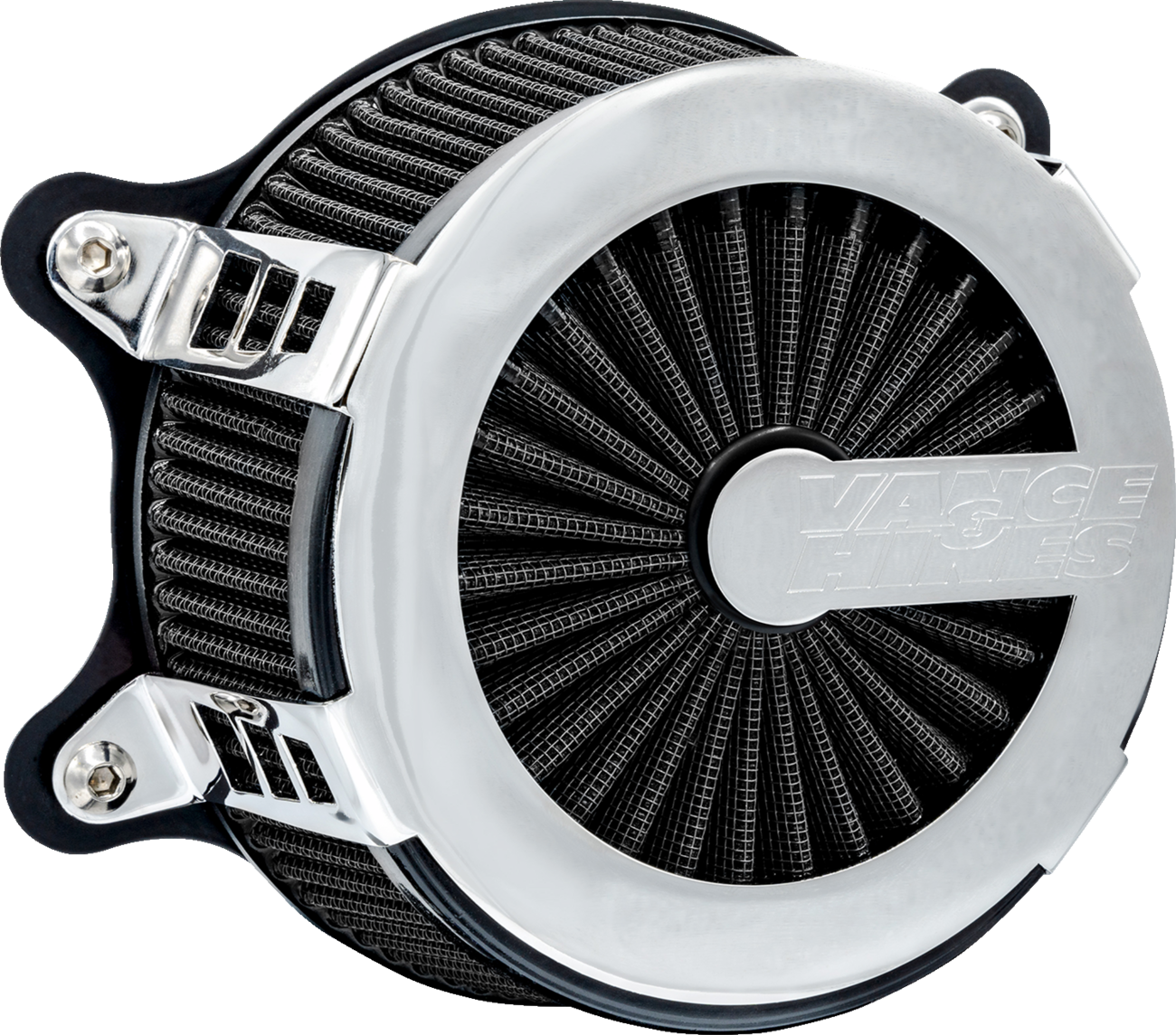 Vance & Hines VO2 Cage Fighter Air Intake Kit - Chrome
