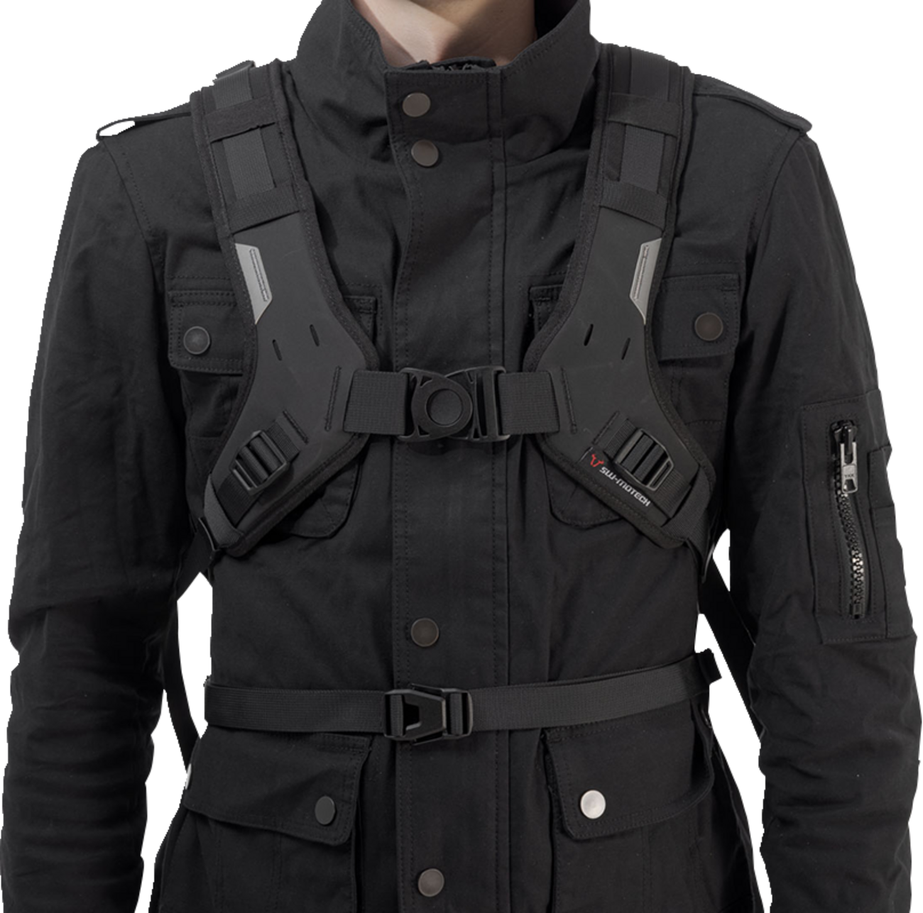 SW-Motech PRO Cosmo Backpack - Black/Anthracite