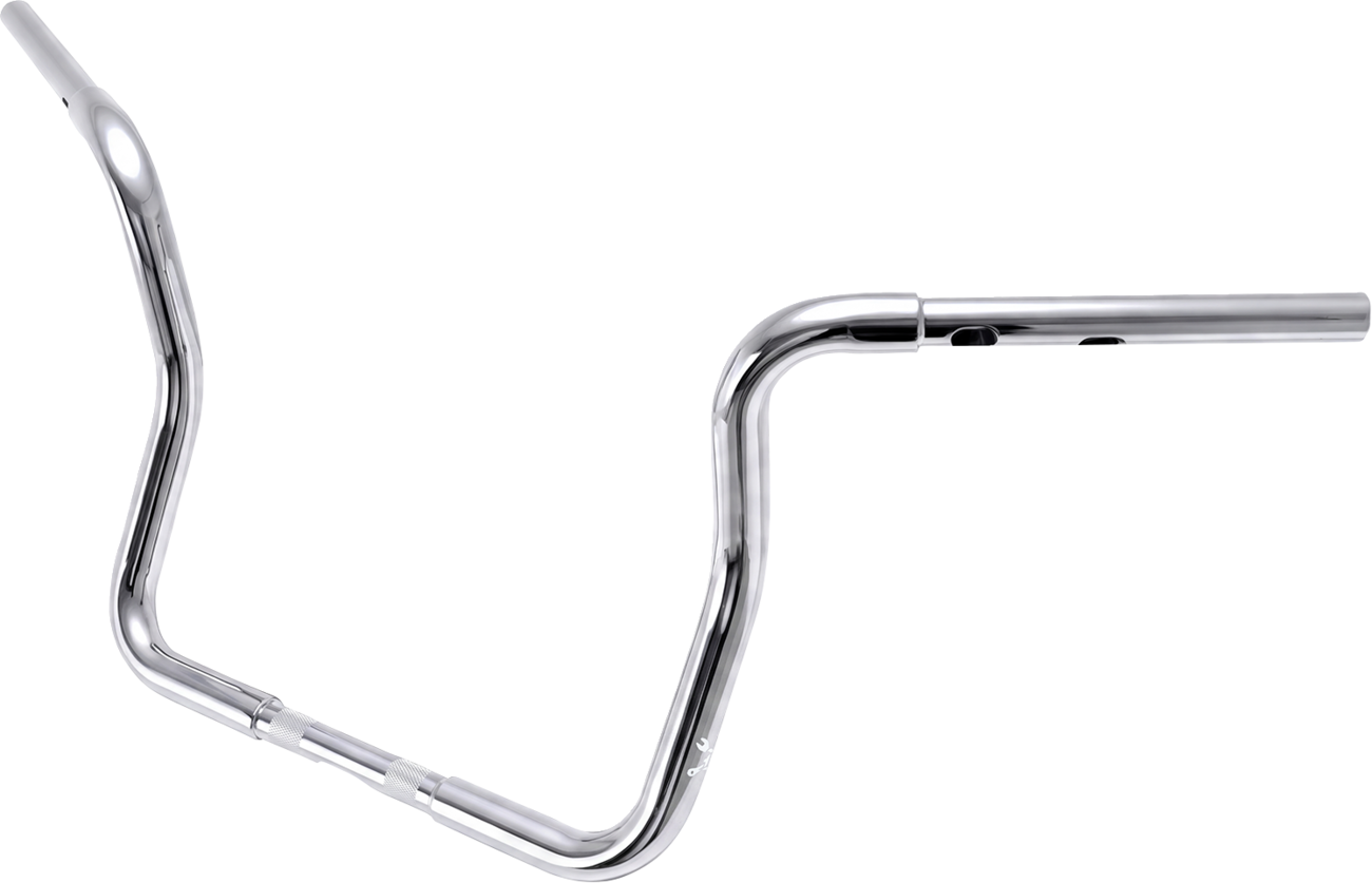 Burly Brand 1-1/4" Bagger Ape Hanger Handlebar - Touring - 13" - Chrome