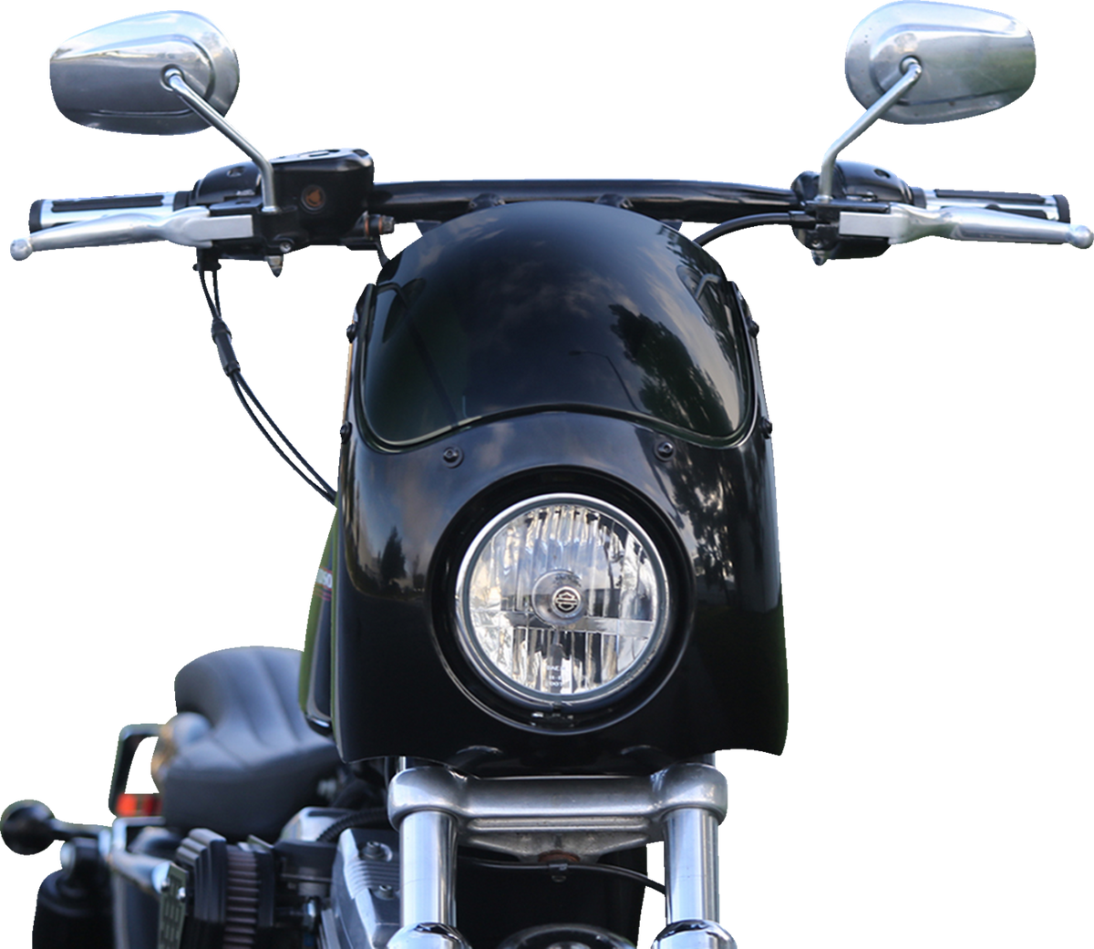Burly Brand Outlaw Fairing - 5-3/4" Headlight - 35 MM - 49 MM Forks