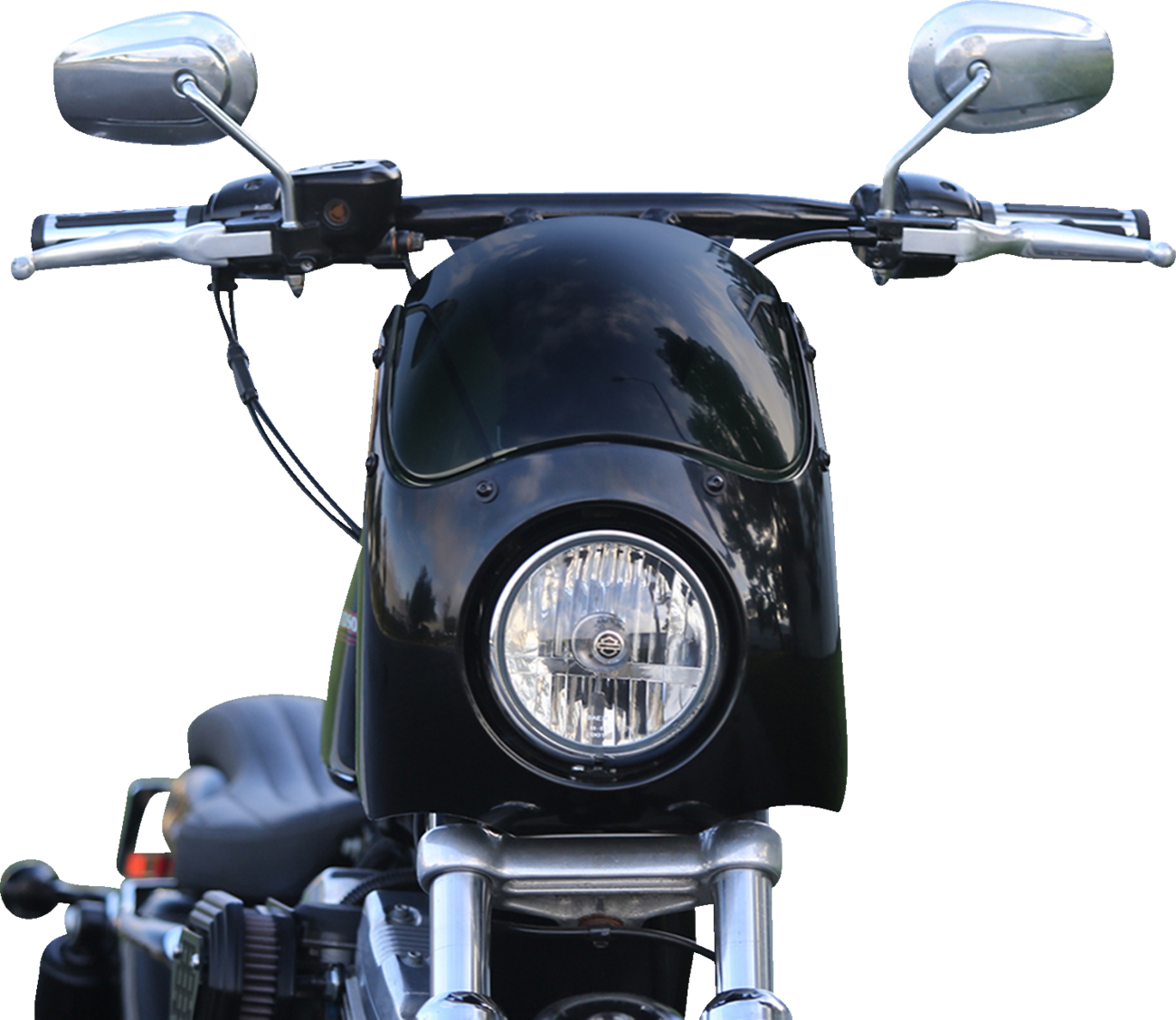 Burly Brand Outlaw Fairing - 5-3/4" Headlight - 35 MM - 49 MM Forks