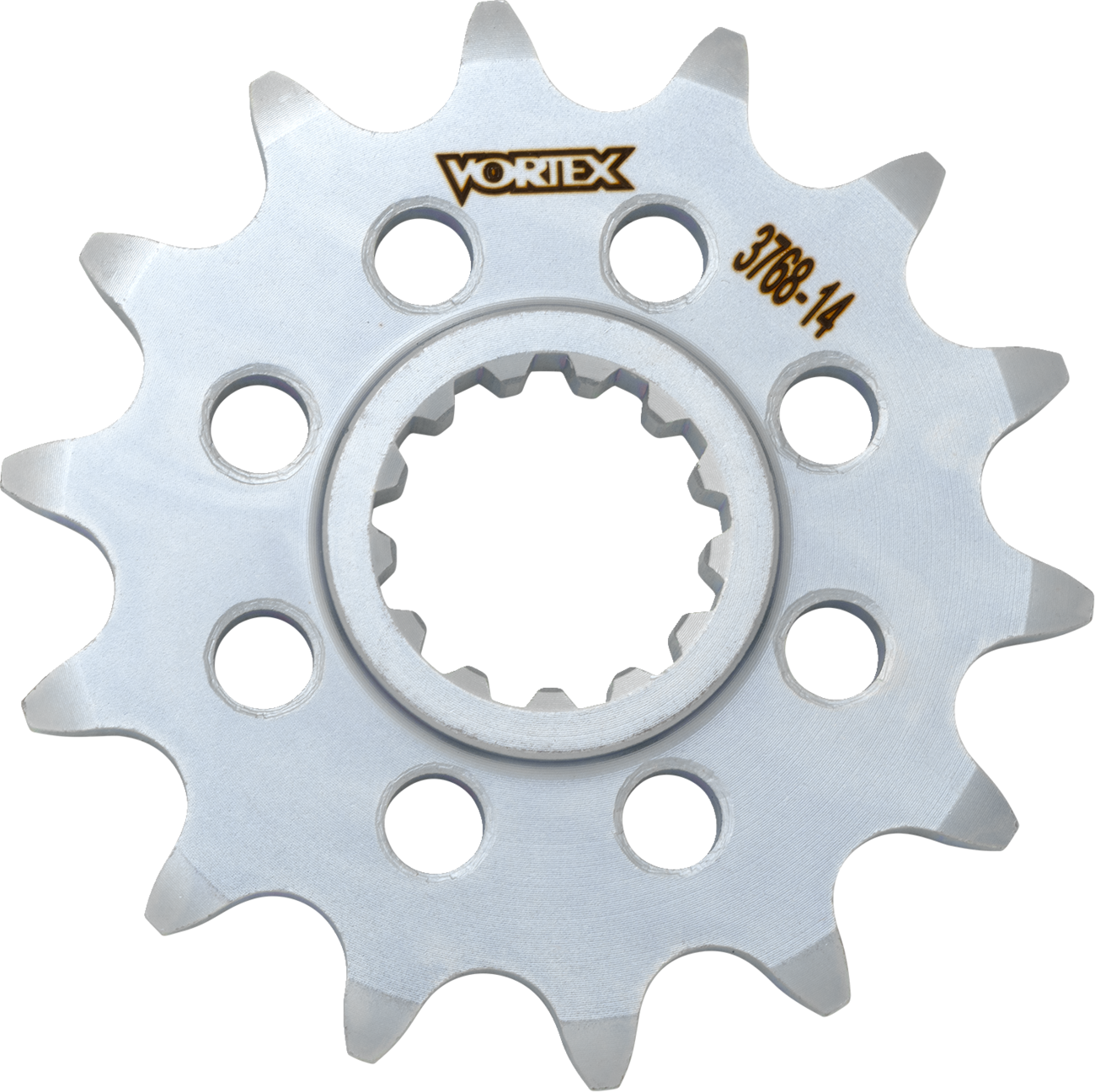 Vortex Front Sprocket - 14 Tooth - Silver - Ninja 250r/Zx-4rr