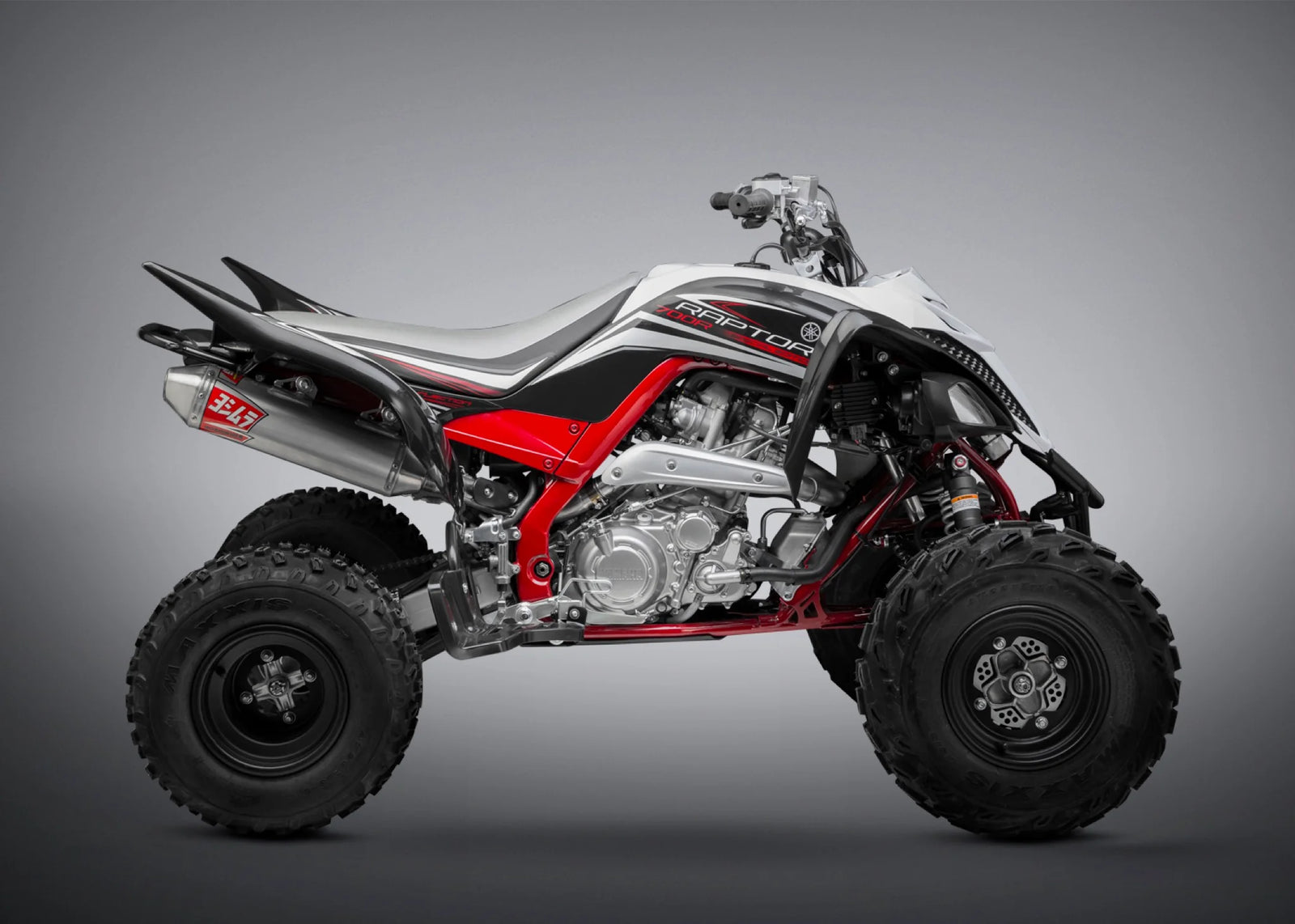 Yoshimura RAPTOR 700/R/SE 15-26 RS-2 Stainless Full Exhaust, W/ Aluminum Muffler