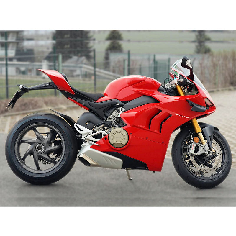 Thyssenkrupp Braided Carbon Fiber Wheel Set For Panigale V4 V4S V4R