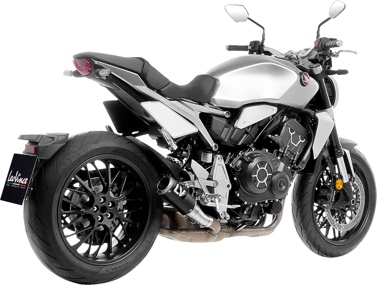 LeoVince LV Corsa Slip-On Muffler - Carbon Fiber - Honda CB 1000 R
