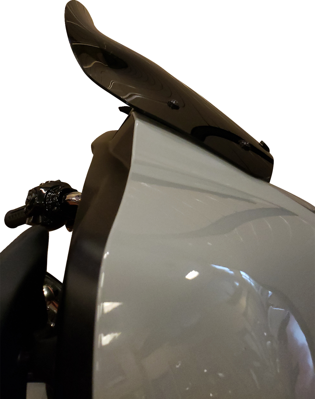 Wind Vest Windshield - 12-1/2" - Dark Smoke - FLHX, FLHXSE