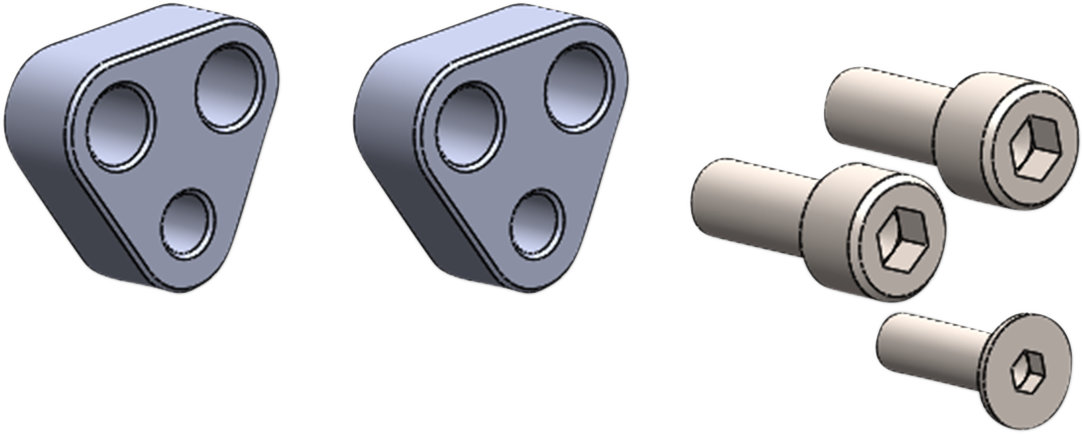 Driven Racing Halo Rise Clip-On Spacers