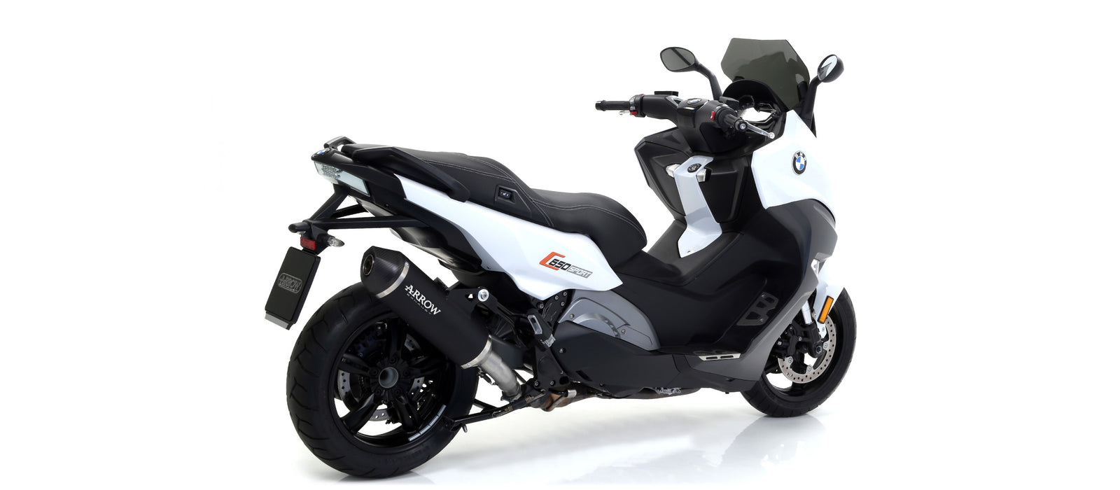 Race-Tech Aluminium Dark" Slip On With Carbon End Cap"