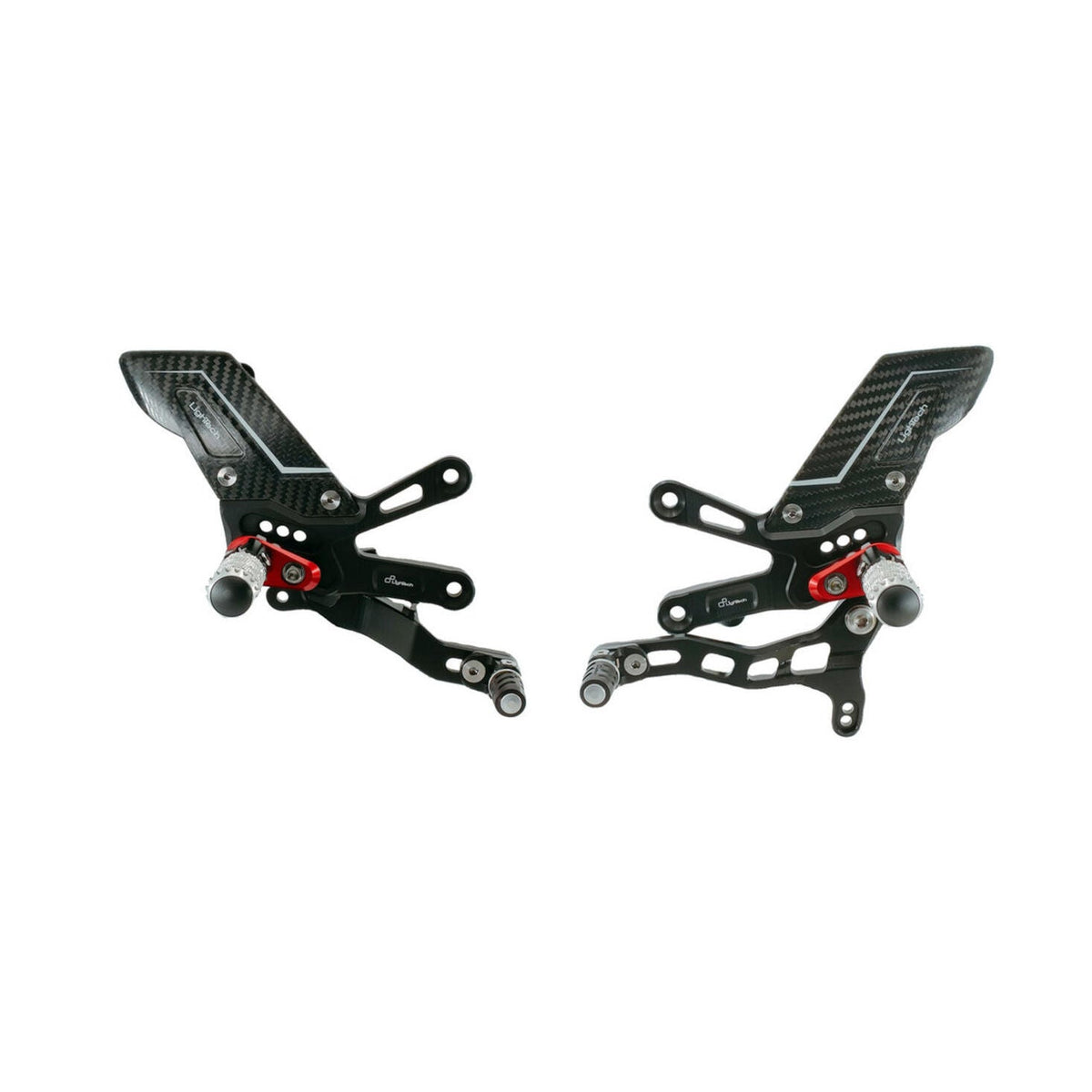 LighTech R Series Adjustable Rearsets for Aprilia RSV4 1100 Factory 2020-2025