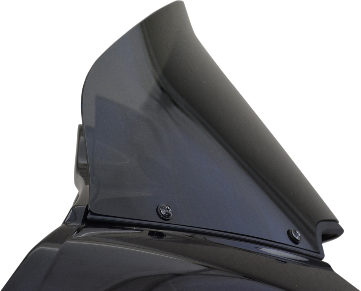 Wind Vest Windshield - 10" - Dark Smoke - FLTR