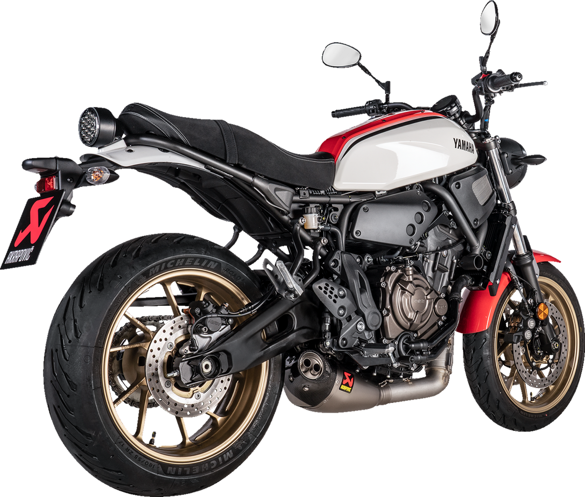 Akrapovic Racing Line Exhaust System - Titanium - Yamaha MT-07/XSR 700