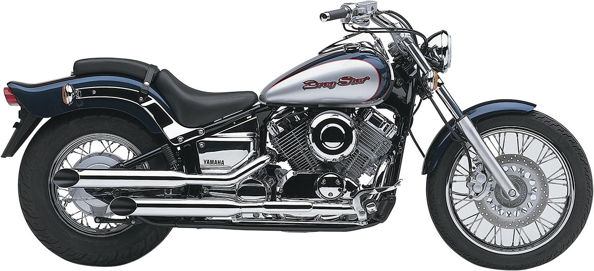 Cobra Classic Slashcut Slip-On Mufflers - V-Star 650