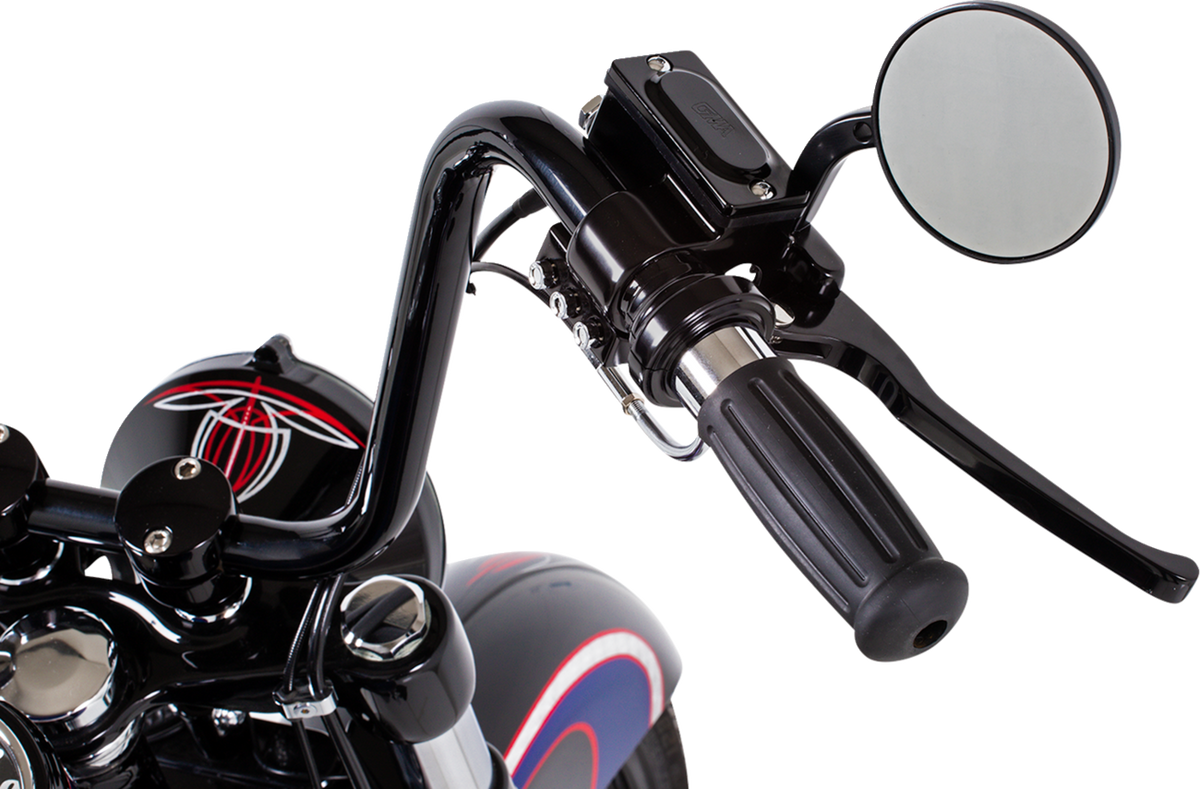 Khrome Werks 1" Handlebar - Ape Hanger - 10" - ETC - Black