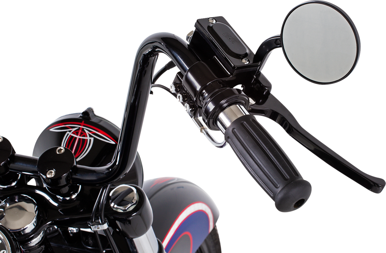 Khrome Werks 1" Handlebar - Ape Hanger - 10" - ETC - Black